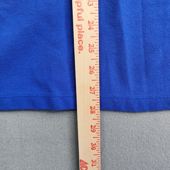 Nike Dri-Fit Golf Polo Shirt Men's Large Royal Blue Athletic Sporty Casual - Picture 8 of 10